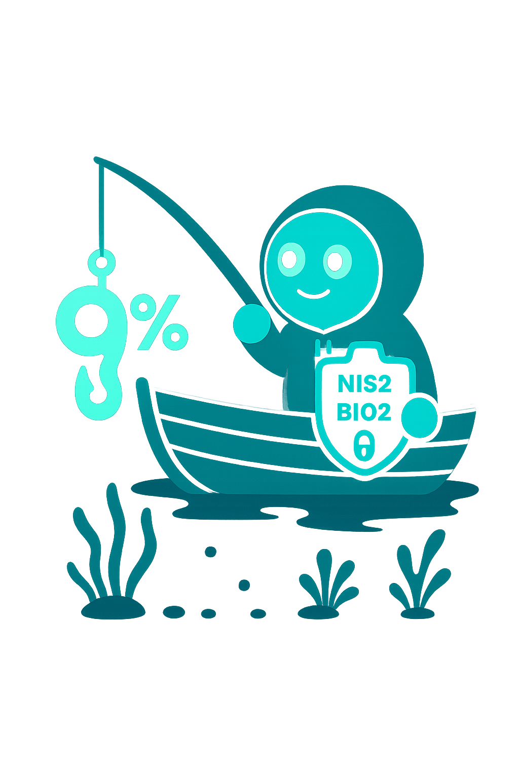 Phishing dreigingen - NIS2 & BIO2 compliant security awareness training beschermt tegen datalekken